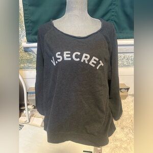 Victoria's Secret Charcoal Gray Top